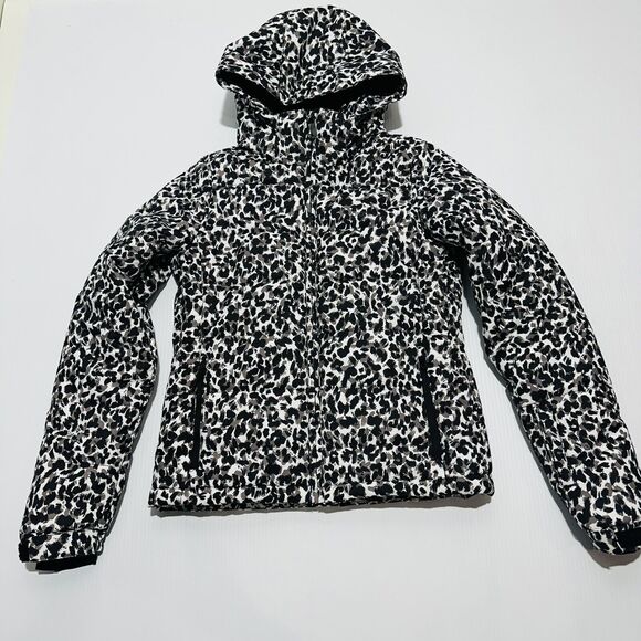 Protest Dante Puffer Ski Snow Jacket Black White Coat Size S NWOT - Picture 3 of 16